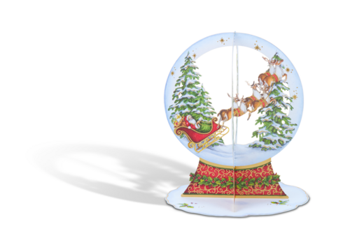 Ducklingcards 3D Greeting Cards - Snow Globe