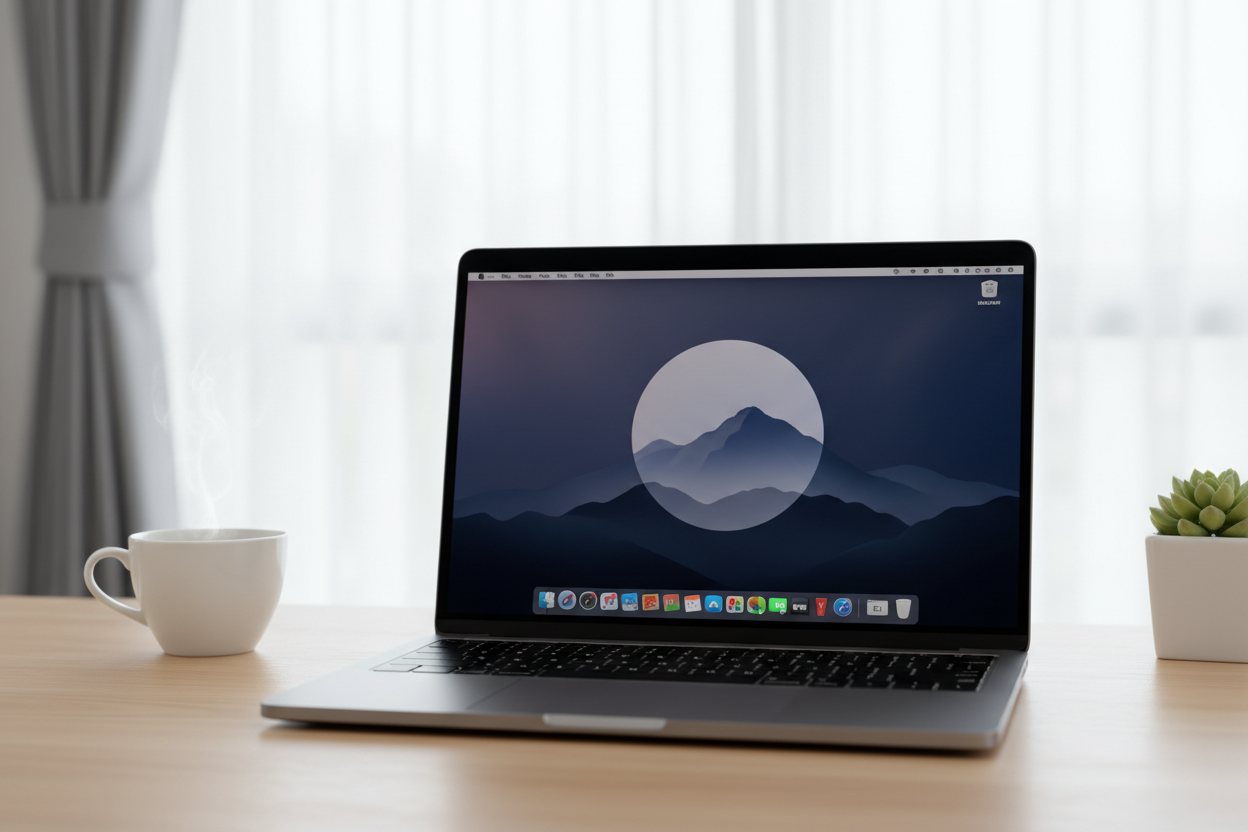 Generate a image for the mac book